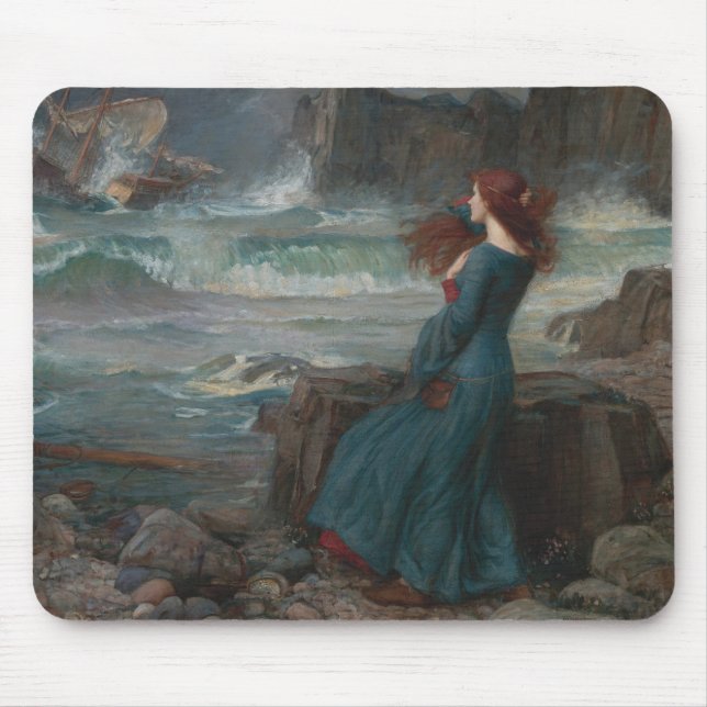 Mousepad Miranda (por John William Waterhouse) (Frente)