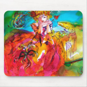 Mousepad MIRANDOLINA cor-de-rosa azul