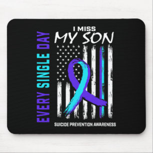 Mousepad Miss Meu Filho Prevenção Suicida Sensibilização Am