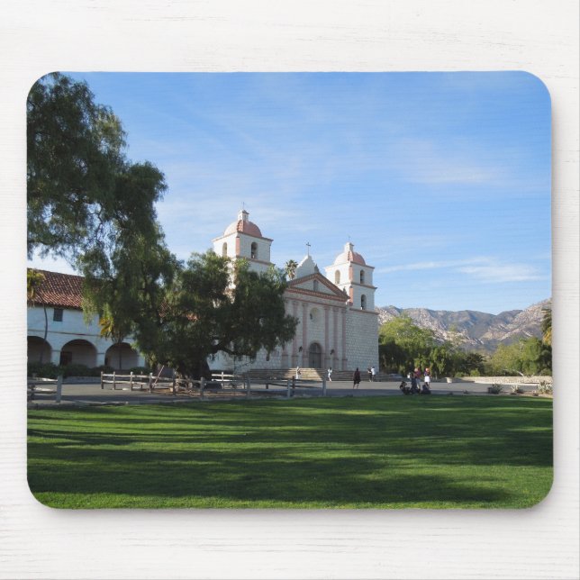 Mousepad Missão de Santa Barbara, Califórnia (Frente)