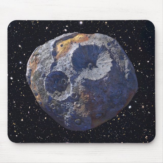 Mousepad Missão de Vigilância no Asteroide 16 Psyche (Frente)