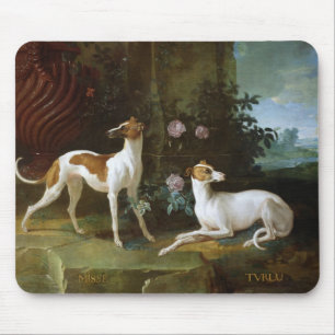 Mousepad Misse e Turlu, dois galgos de Louis XV
