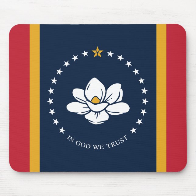 Mousepad Mississippi Flag 2020 New (Frente)