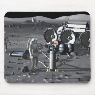 Mousepad Missões futuras 2 da exploração do espaço