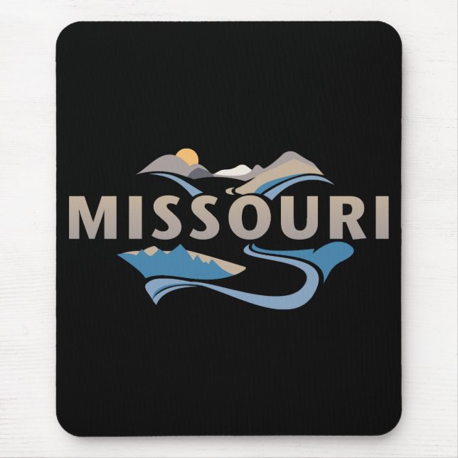 Mousepad Missouri Estados Unidos da América (Frente)