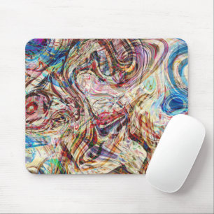 Mousepad Misteriosos picos de Abstrato