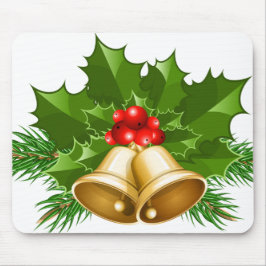 Mousepad Mistletoe Bells