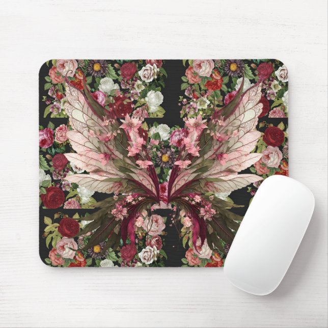 Mousepad Mistura Floral de Verão (Com mouse)