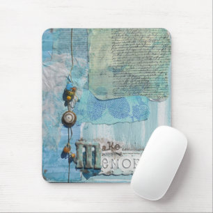 Mousepad Mistura Mídia - Memórias Azuis