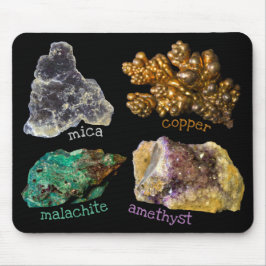 Mousepad Misturas de Minerais Rock Nature Fotografia Rockho