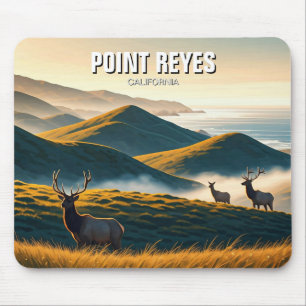 Mousepad Misty Point Reyes - Elk