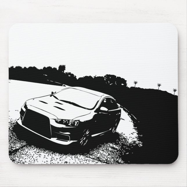 Mousepad Mitsubishi Lancer Evo X (Frente)
