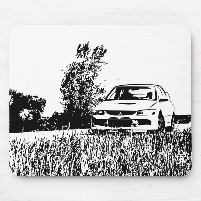Mousepad Mitsubishi Lancer Evoluion (Frente)