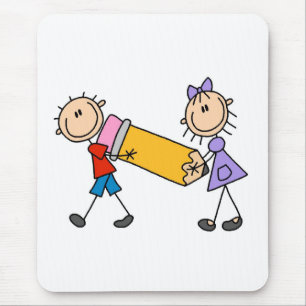 Mousepad Miúdos da vara com lápis