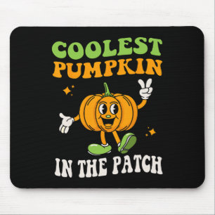Mousepad Miúdos Pumpkin Mais Fresco No Patch Halloween Todd