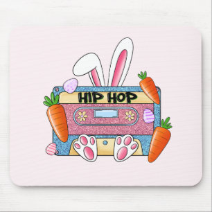 Mousepad Mixtape de coelho de páscoa com Salto de anca - Ca