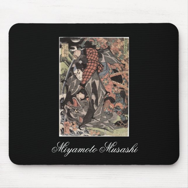 Mousepad Miyamoto Musashi, C. 1800's (Frente)