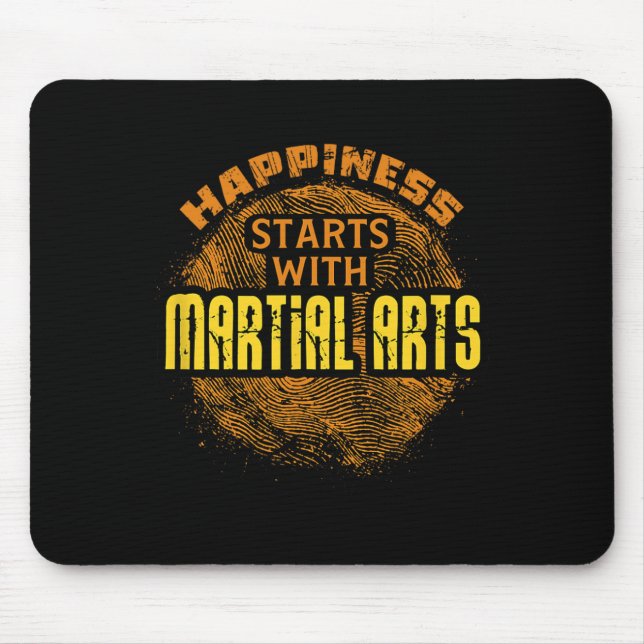Mousepad Mma Training Judo Karate Boxing Martial Arts (Frente)