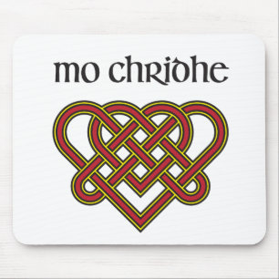 Mousepad Mo Chridhe - meu coração no gaélico
