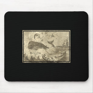 Mousepad Moby Atacando Barcos Baleeiros