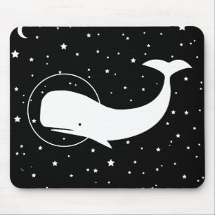 Mousepad Moby no espaço