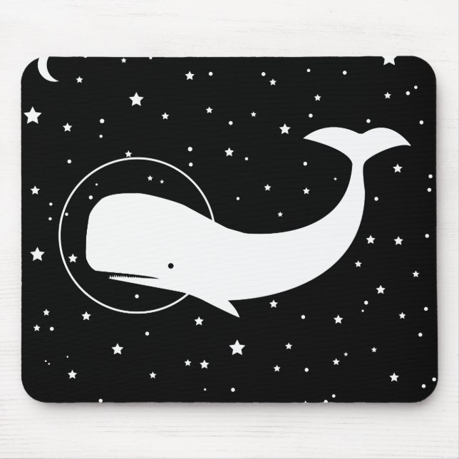 Mousepad Moby no espaço (Frente)