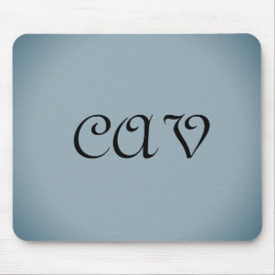 Mousepad Mochila com texto desenhado