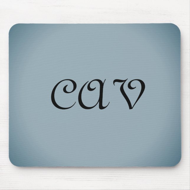 Mousepad Mochila com texto desenhado (Frente)