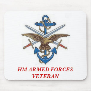 MOUSEPAD MOD10, VETERANO DO HM FORÇAS ARMADAS