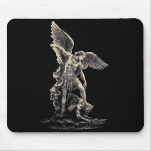 Mousepad Moda Cristã do Arcanjo Miguel Roupas Religiosas F