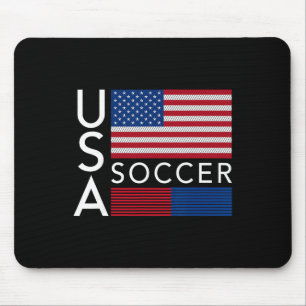 Mousepad Moda Roupas EUA Bandeira Americana Equipe de Futeb
