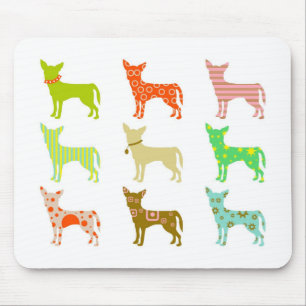Mousepad modelar-chihuahuas