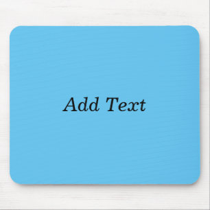 Mousepad Modelo de adição de texto personalizado