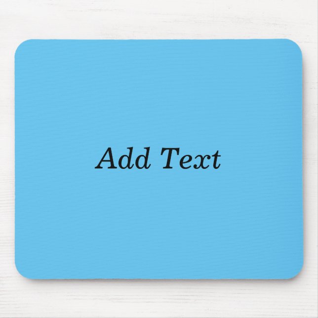 Mousepad Modelo de adição de texto personalizado (Frente)