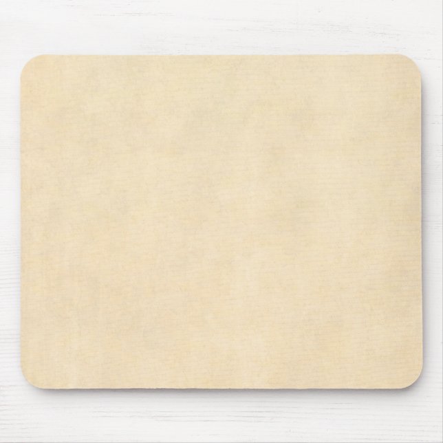 Mousepad Modelo de couro do pergaminho de Tan do Buckskin (Frente)