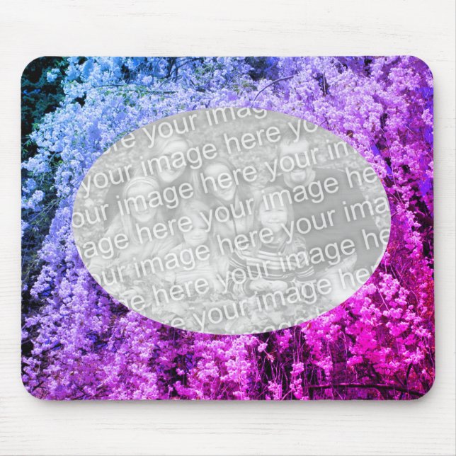 Mousepad Modelo de Fotografia Floral do Primavera Blossoms (Frente)
