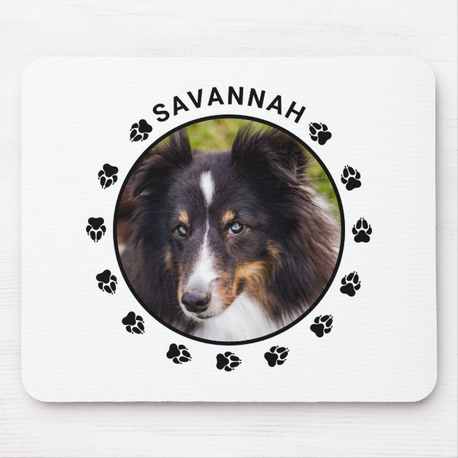 Mousepad Modelo de Fotografia Pet Personalizado com Pws e T (Frente)