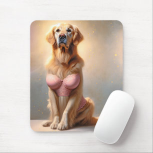 Mousepad Modelo de Lingerie do ouro Retriever