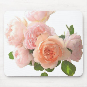Mousepad Modelo de Rosas Elegantes Modernos de Tendência Pe