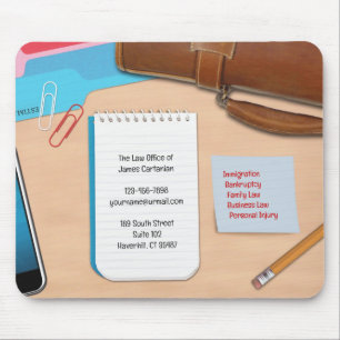 Mousepad Modelo de Tapete de Mouse para Mesa de Escritório