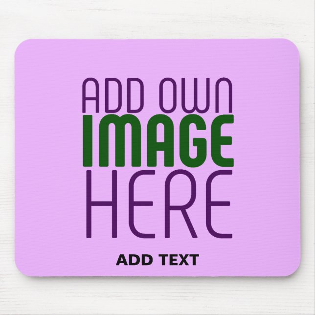 MOUSEPAD MODELO DE TEXTO DE IMAGEM ROXA SIMPLES EDITÁVEL MO (Frente)