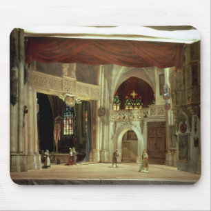Mousepad Modelo do palco para a ópera
