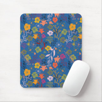 Mousepad Modern Batik Victoria Blue