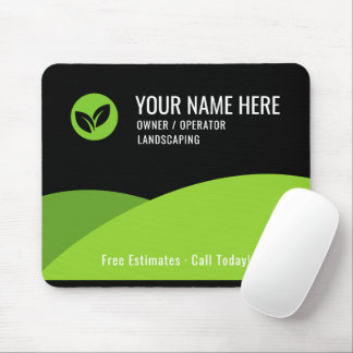 Mousepad Modern Lawn Care Landscaping Business