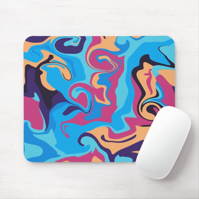 Mousepad Modern Swirl (Com mouse)