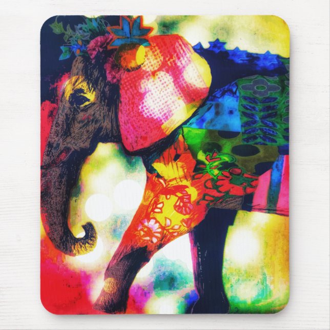 Mousepad Moderno Africano - Pop de Arte Contemporânea (Frente)