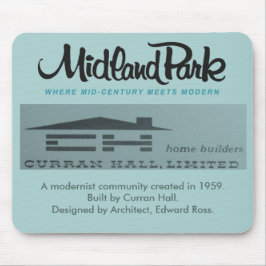 Mousepad Moderno do Século médio 1958 Toronto Cana