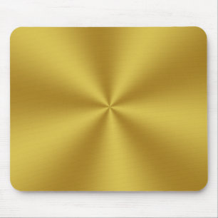 Mousepad Moderno Faux Dourado