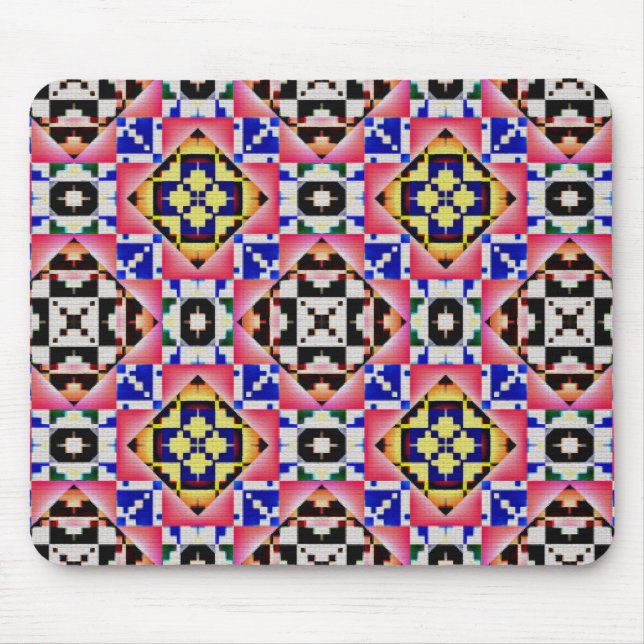 Mousepad Moderno Nativo Americano 11 Mouséads (Frente)