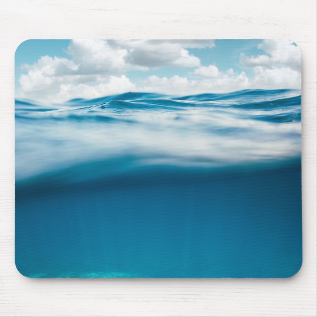 Mousepad Modo de Exibição do Mar Clássico (Frente)